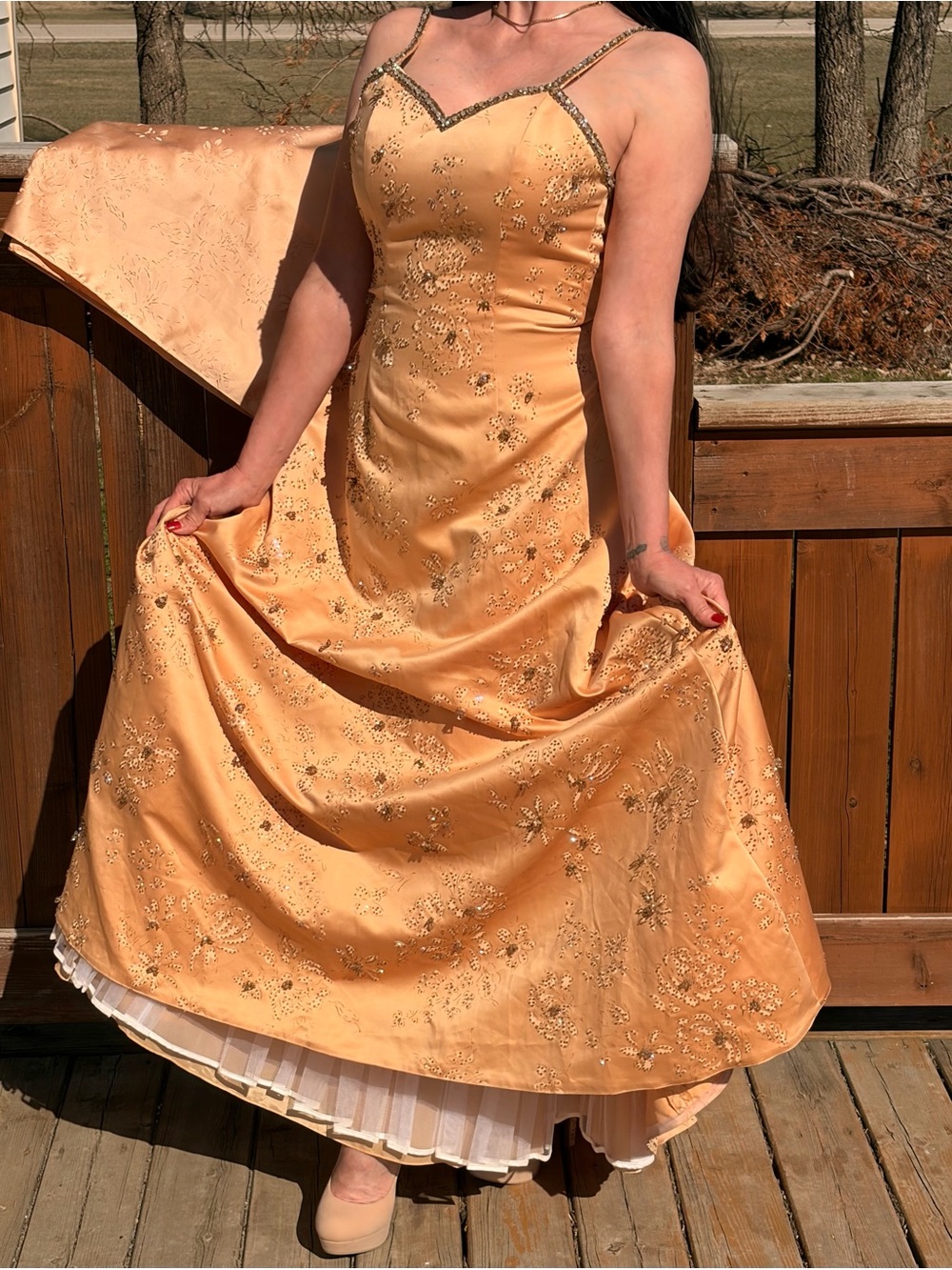 Blush Fairytale Ballgown Purchased at Hall's of Kansas City